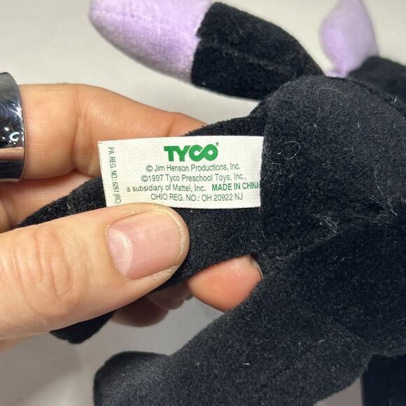 Vtg 1997 Jim Henson's Sesame Street THE COUNT, Oscar, Honker,Grover 8" Plush - Picture 6 of 10